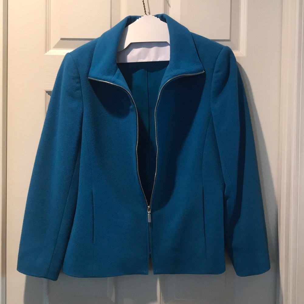 Turquoise jacket